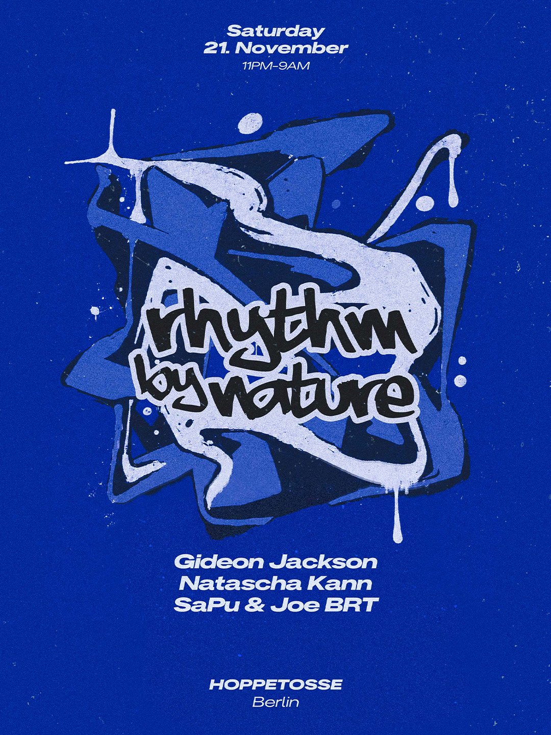 Rhythm By Nature: Gideon Jackson, Natascha Kann, Joe BRT, SaPu