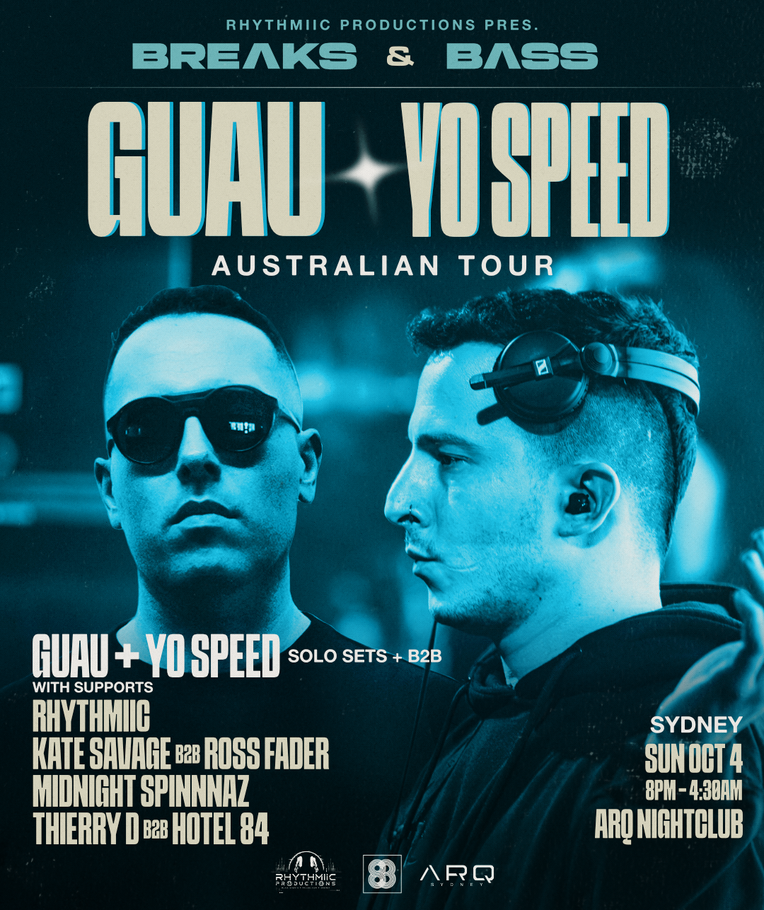 Guau x Yo Speed - SYDNEY - BREɅKS & BɅSS