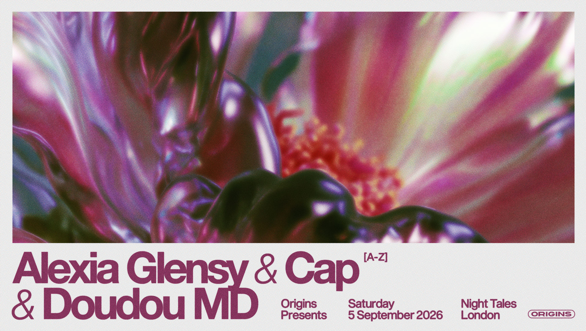 Origins: Alexia Glensy, Cap, Doudou MD - Night Tales