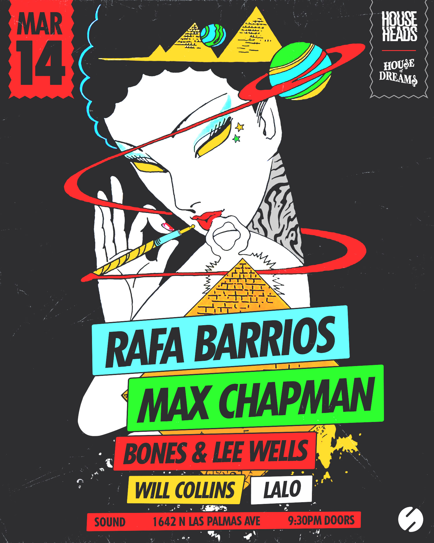 House Heads x House of Dreams feat. Rafa Barrios, Max Chapman en Sound, Los  Angeles