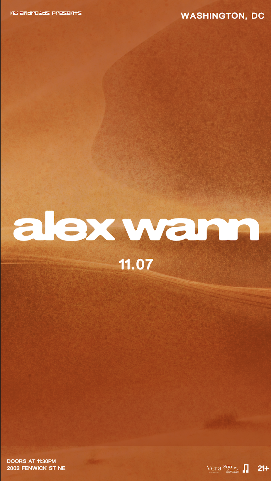 Nü Androids presents: Alex Wann