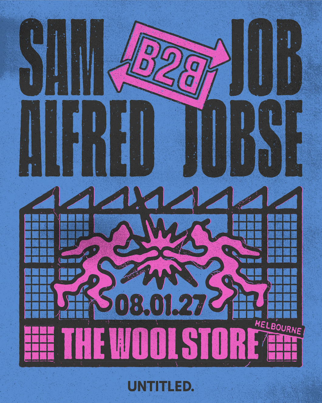 Sam Alfred b2b Job Jobse - Melbourne
