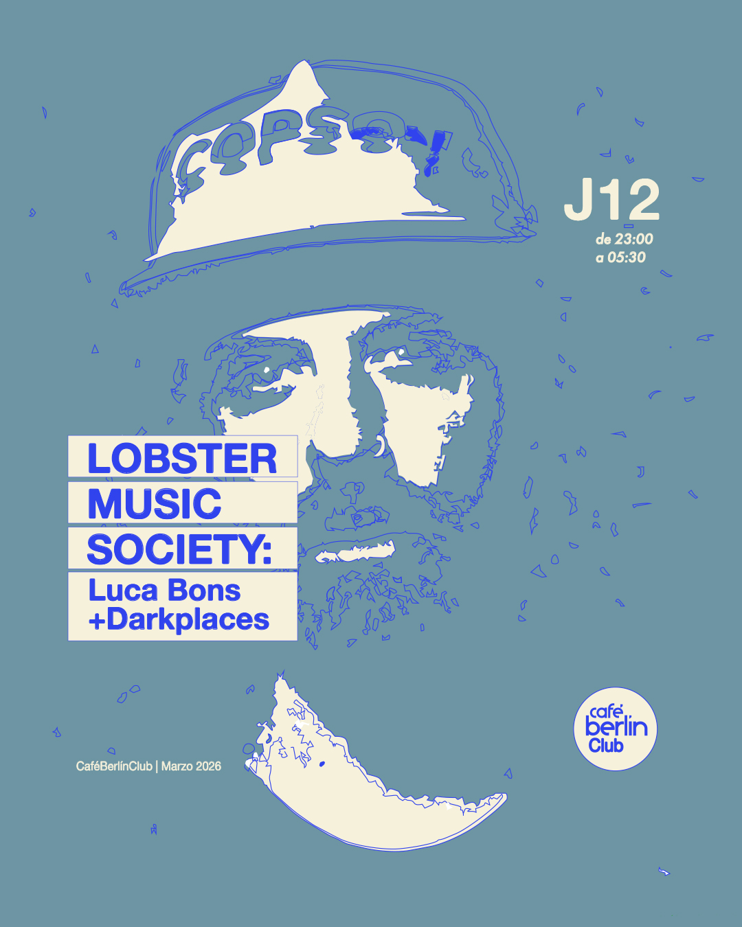 Lobster Music Society · Darkplaces + Bons
