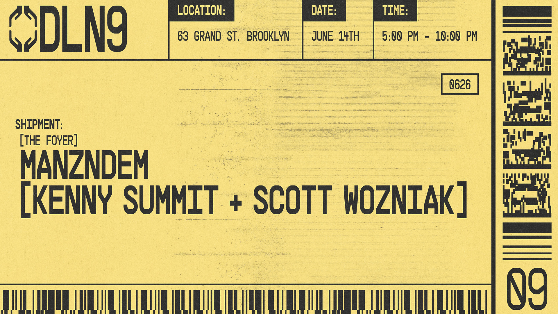 MANZDEM - Kenny Summit + Scott Wozniak - Dead Letter No.9 at Dead