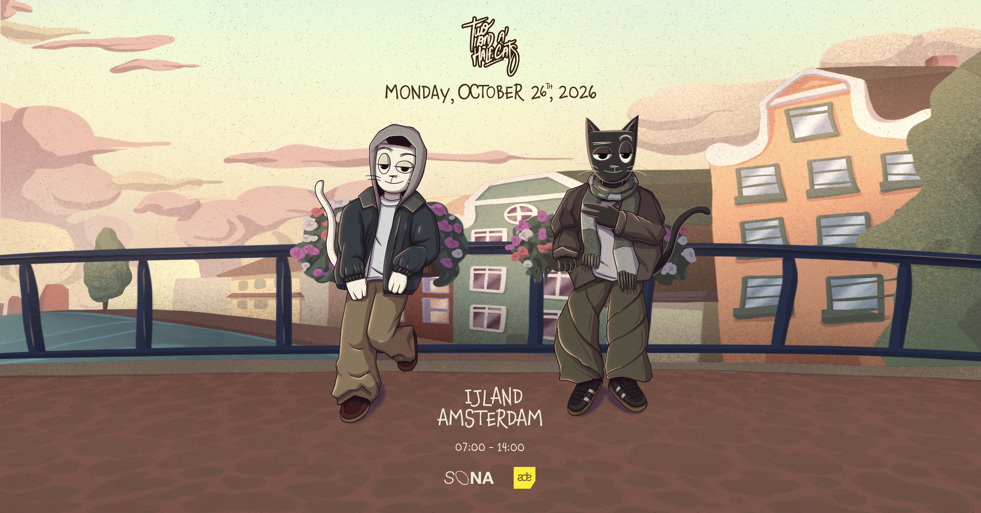 Sona presents: Two and A Half Cats