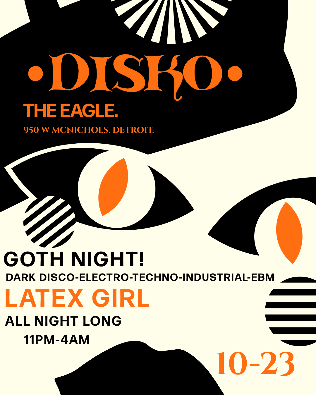 DISKO: GOTH NIGHT! LATEX GIRL ALL NIGHT LONG