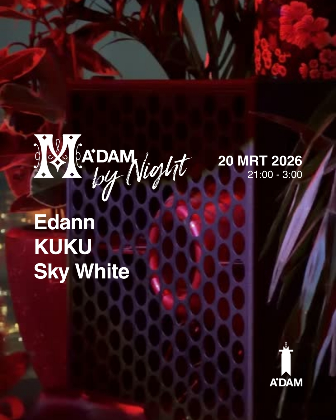 Madam by Night invites: EDEN