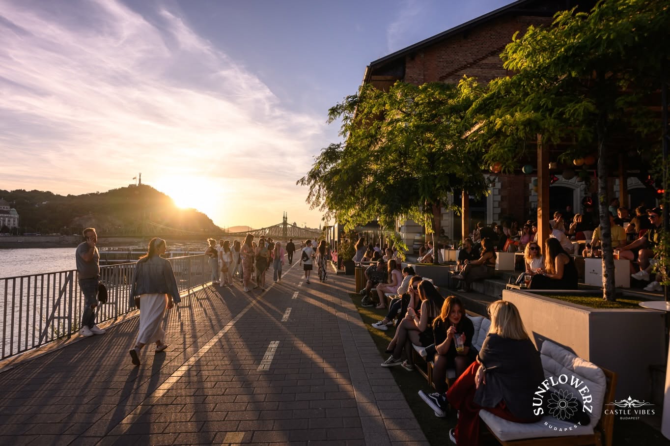 Sunflowerz invites Sansz (free till 9pm) at Danube Open-Air