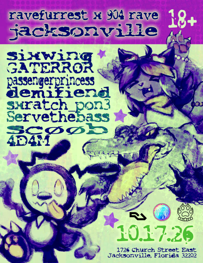 Ravefurrest x 904 Rave - Jacksonville