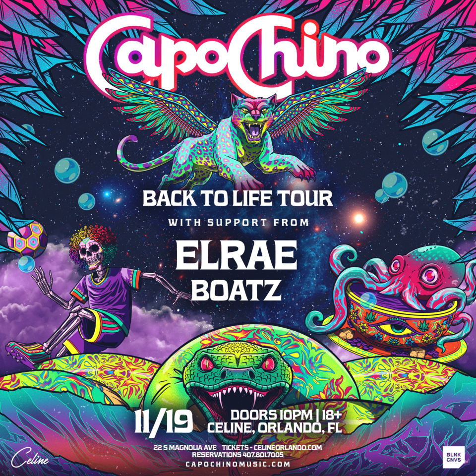 CAPOCHINO - BACK TO LIFE TOUR