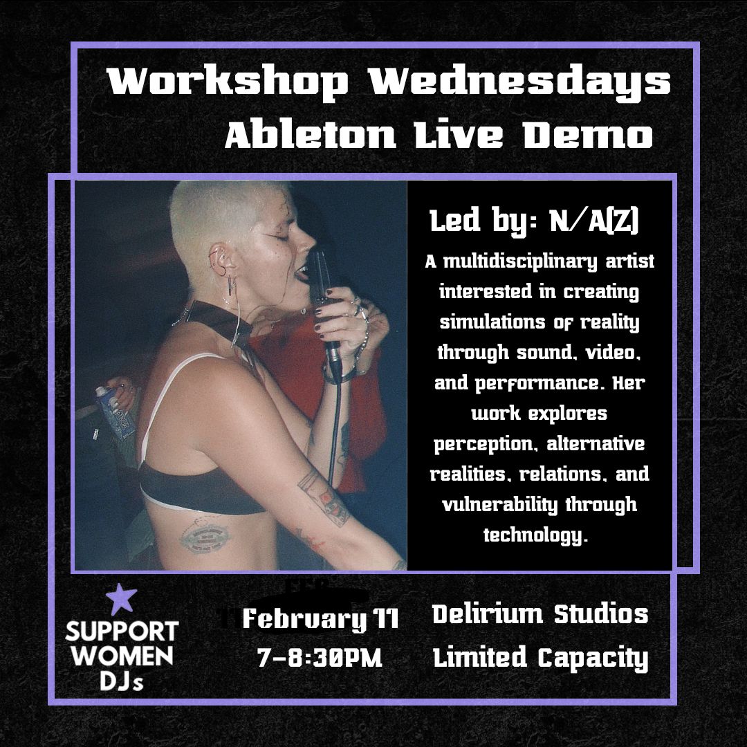 Ableton Live Demo: Workshop Wednesdays