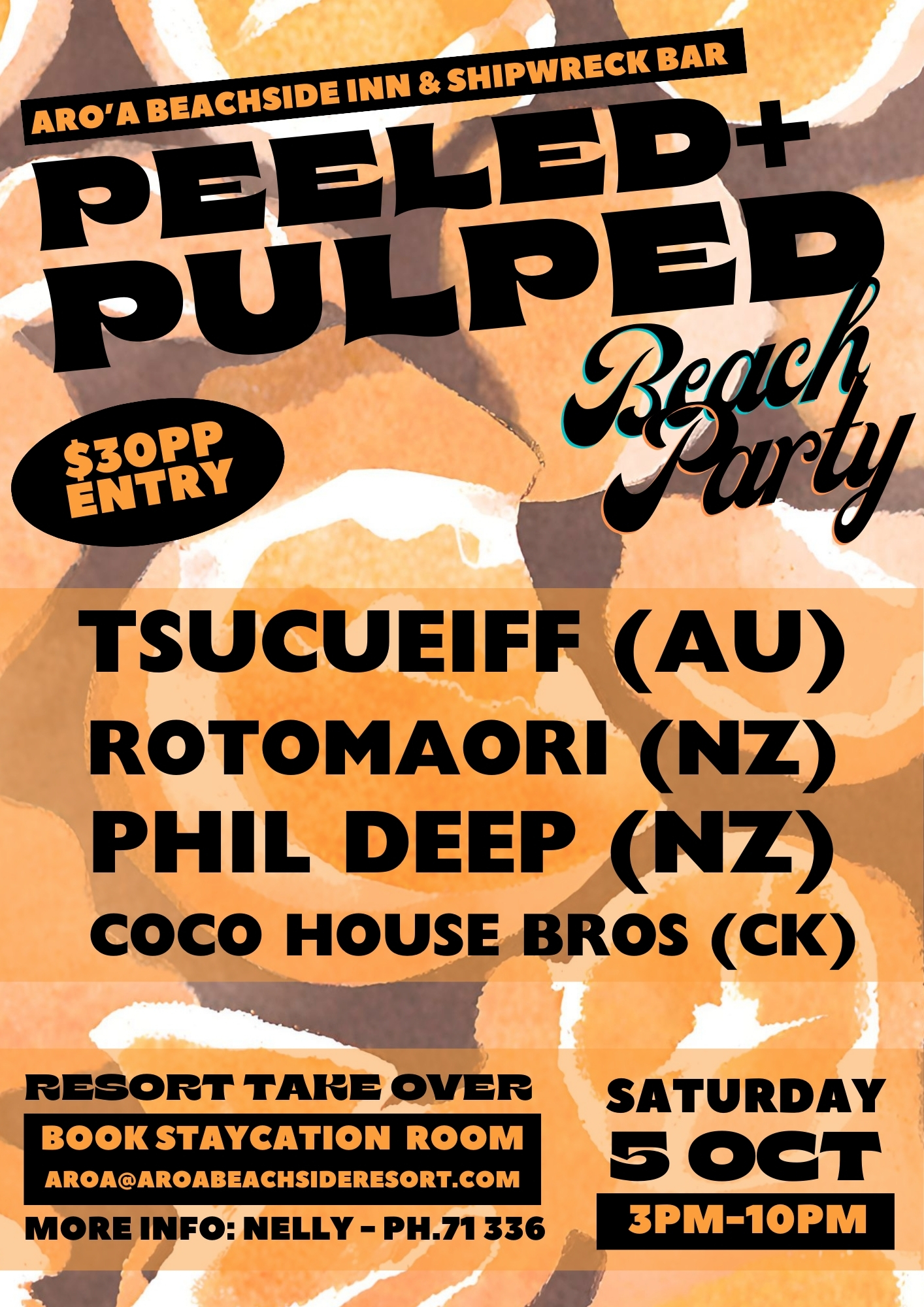 Peeled + Pulped Beach Party