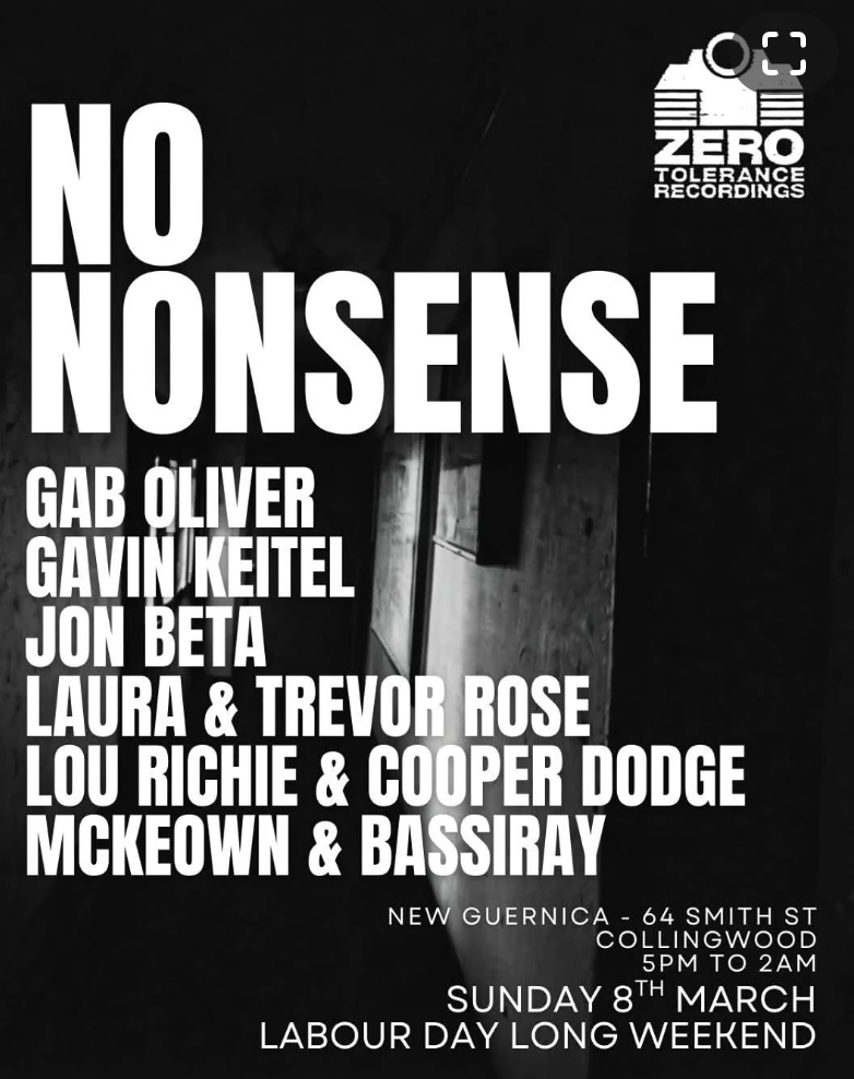 Zero Tolerance pres. No Nonsense