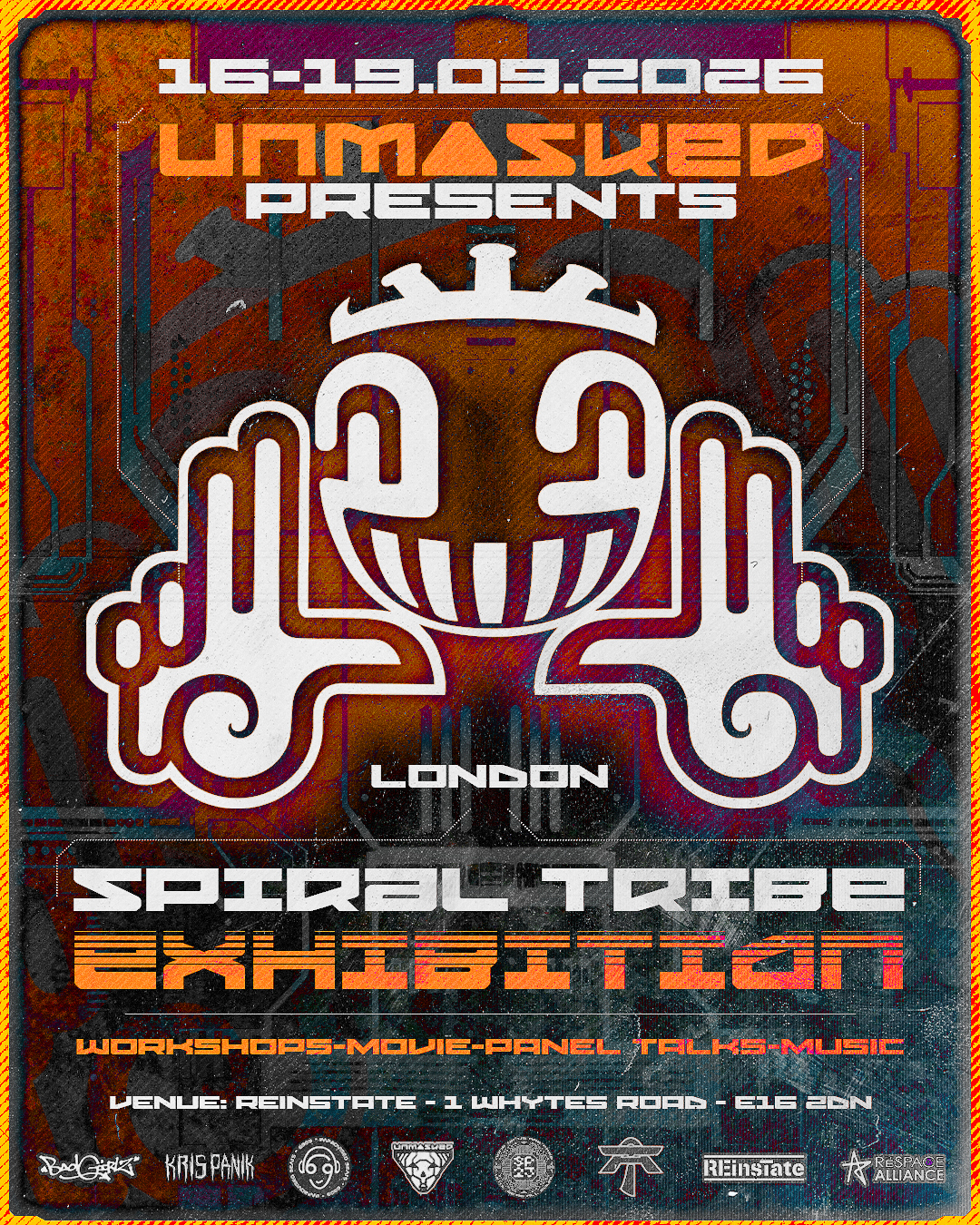Unmasked presents SP23 Rave – London - Distillery N17