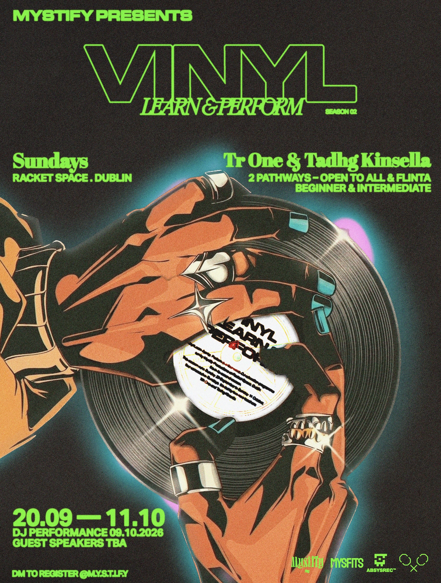 Mystify Vinyl Learn and Perform Season 2 (Day 4/4)