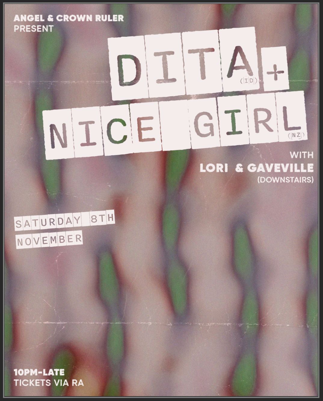 Angel presents DITA (ID) + NICE GIRL (NZ)