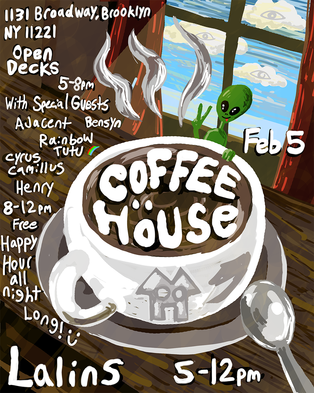 COFFEE HöUSE OPEN DECKS