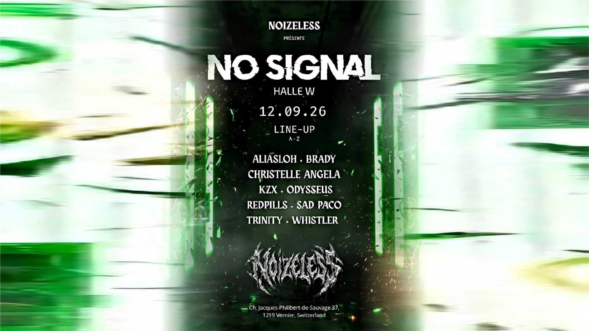 NO SIGNAL · NOIZELESS