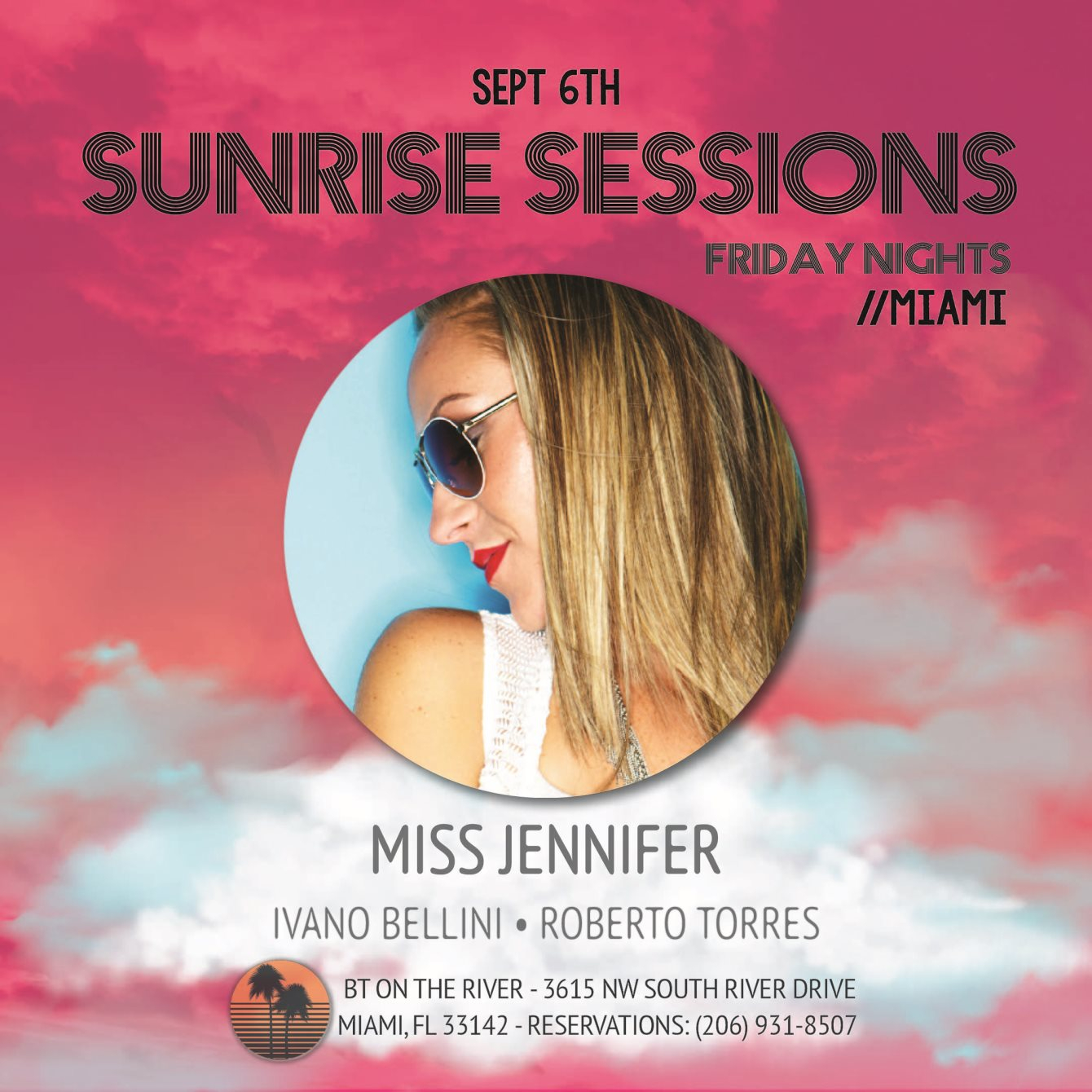 Sunrise Sessions//After-Hours: Miss Jennifer at Booby Trap On The River,  Miami