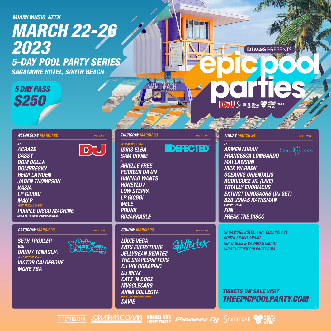 Epic Pool Parties return to Miami during WMC - Decoded Magazine