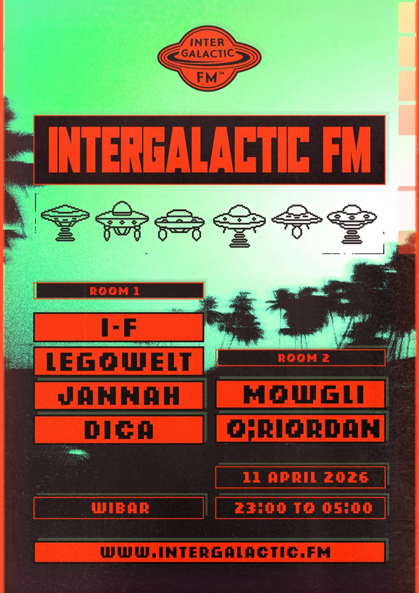 Intergalactic FM - Legowelt & I-F