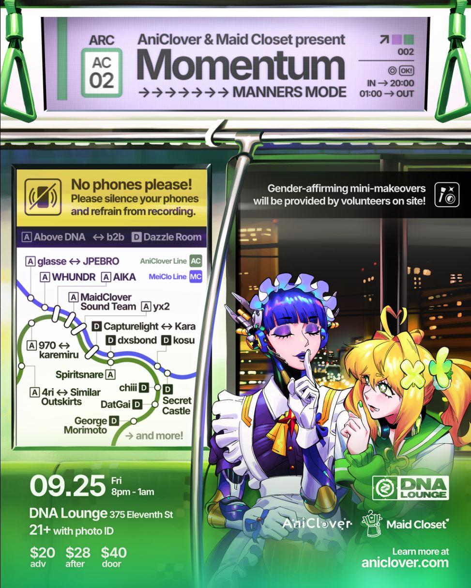 Momentum: Manners Mode (Tokyo EDM meets Soundcloud)