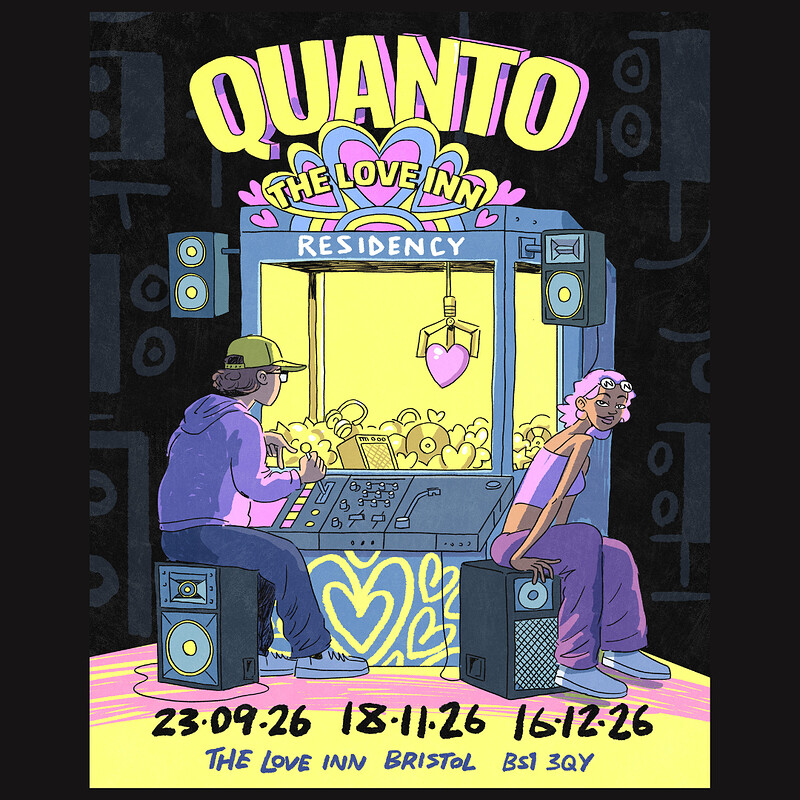 QUANTO residency #01 w/ Alexandria at The Love Inn, Bristol