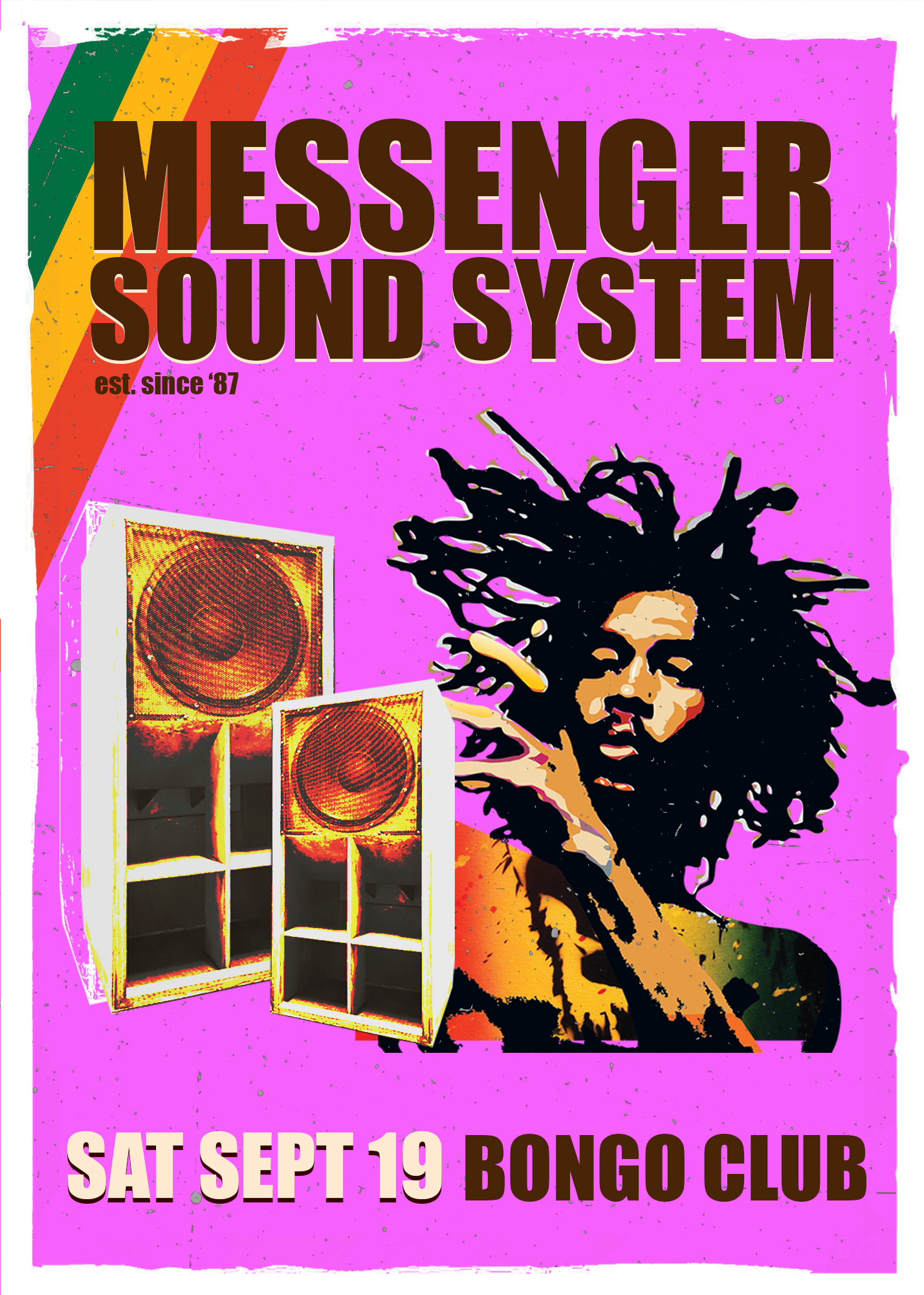 Messenger Sound System - Bongo Return Dance at The Bongo Club, EH1 1JX; Scotland; United Kingdom