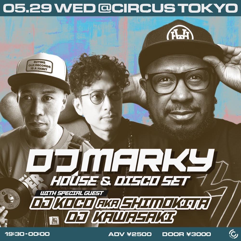 DJ Marky-DISCO,HOUSE SET- at Circus Tokyo, Tokyo