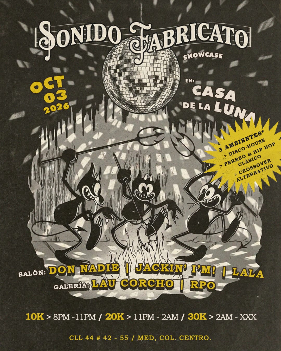 SONIDO FABRICATO - SHOW CASE