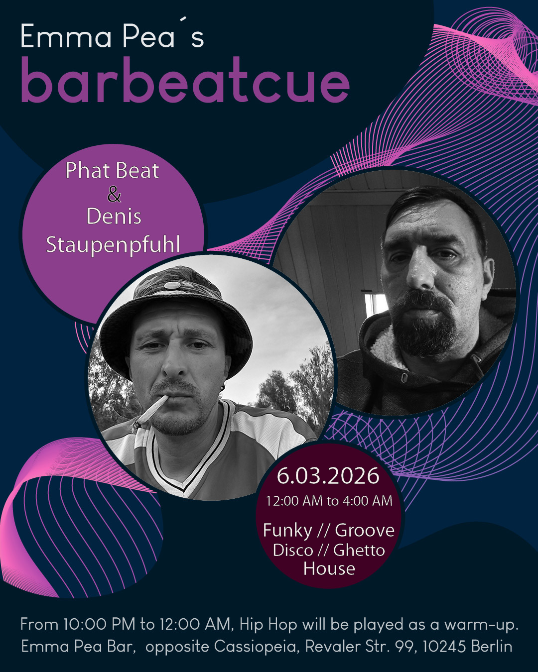 Emma Pea's 'barbeatcue' with Denis Staupenpfuhl & Phat Beat