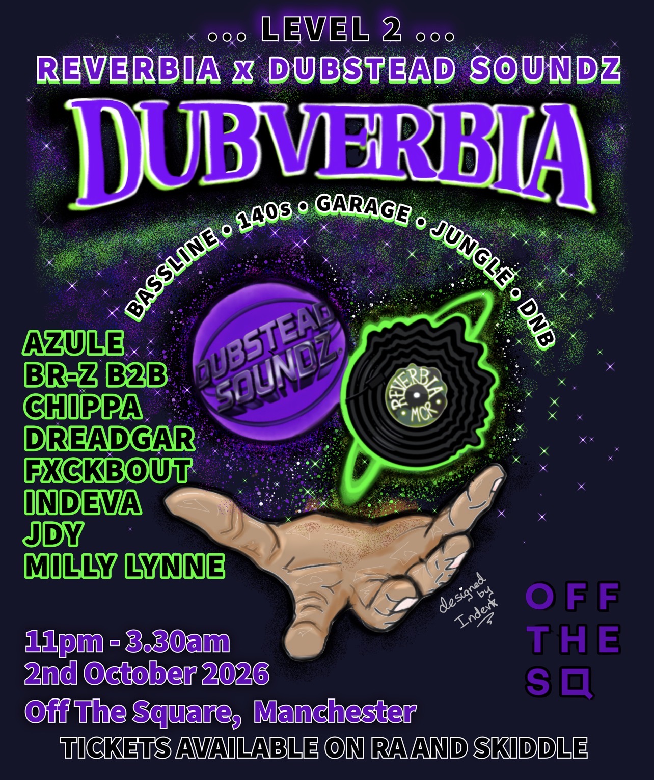 Dubverbia: Level 2 at Off The Square, Manchester
