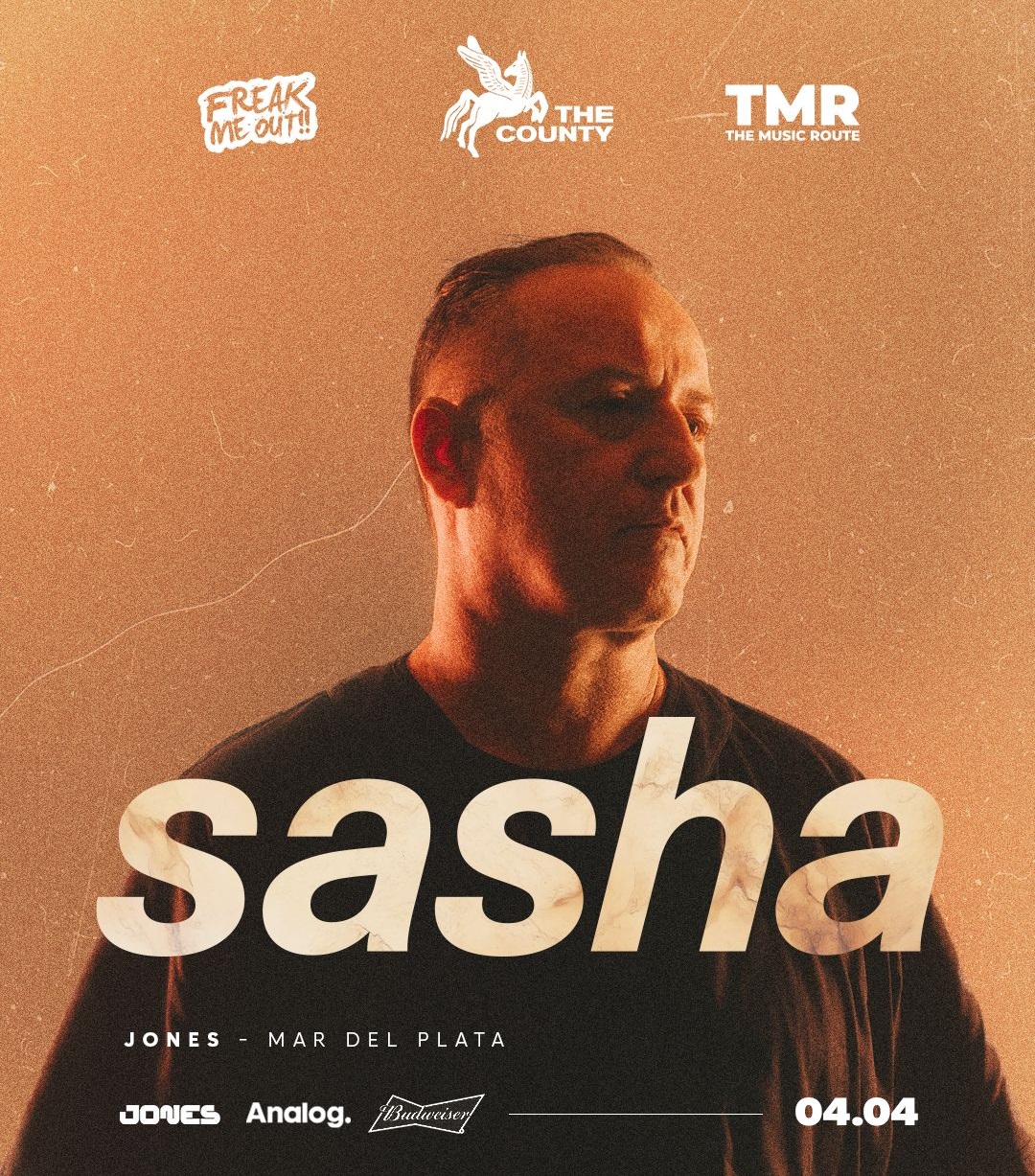 Sasha & MORE ARTISTS - by FREAK ME OUT & THE MUSIC ROUTE, MAR DEL PLATA