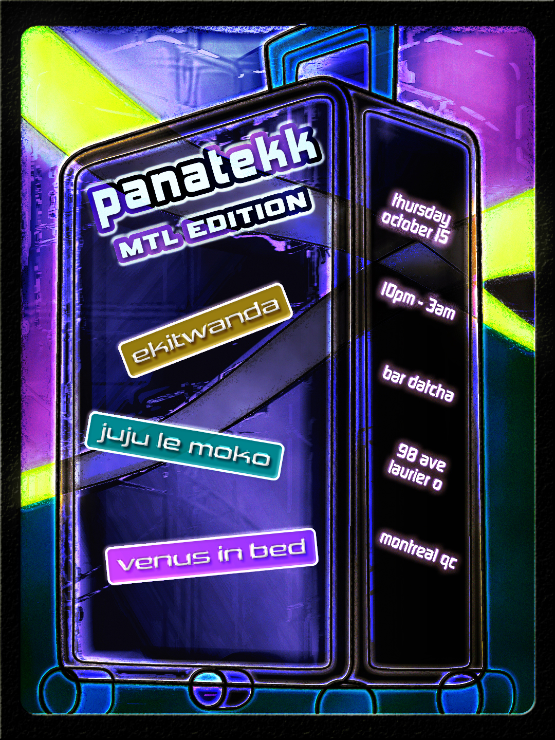 Panatekk: venus in bed, Ekitwanda, Juju le Moko