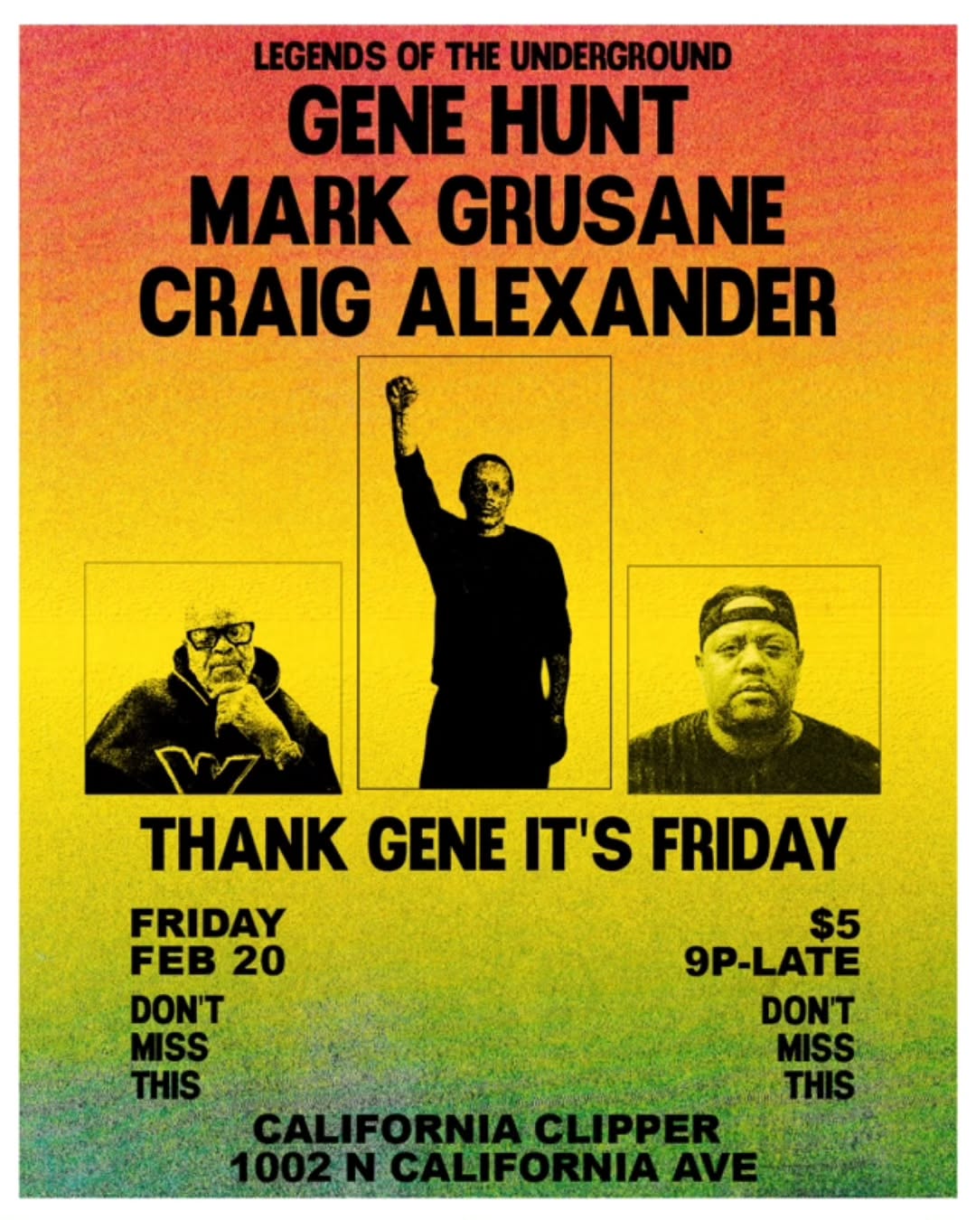 Thank Gene It's Friday! (Legends Of The Underground)