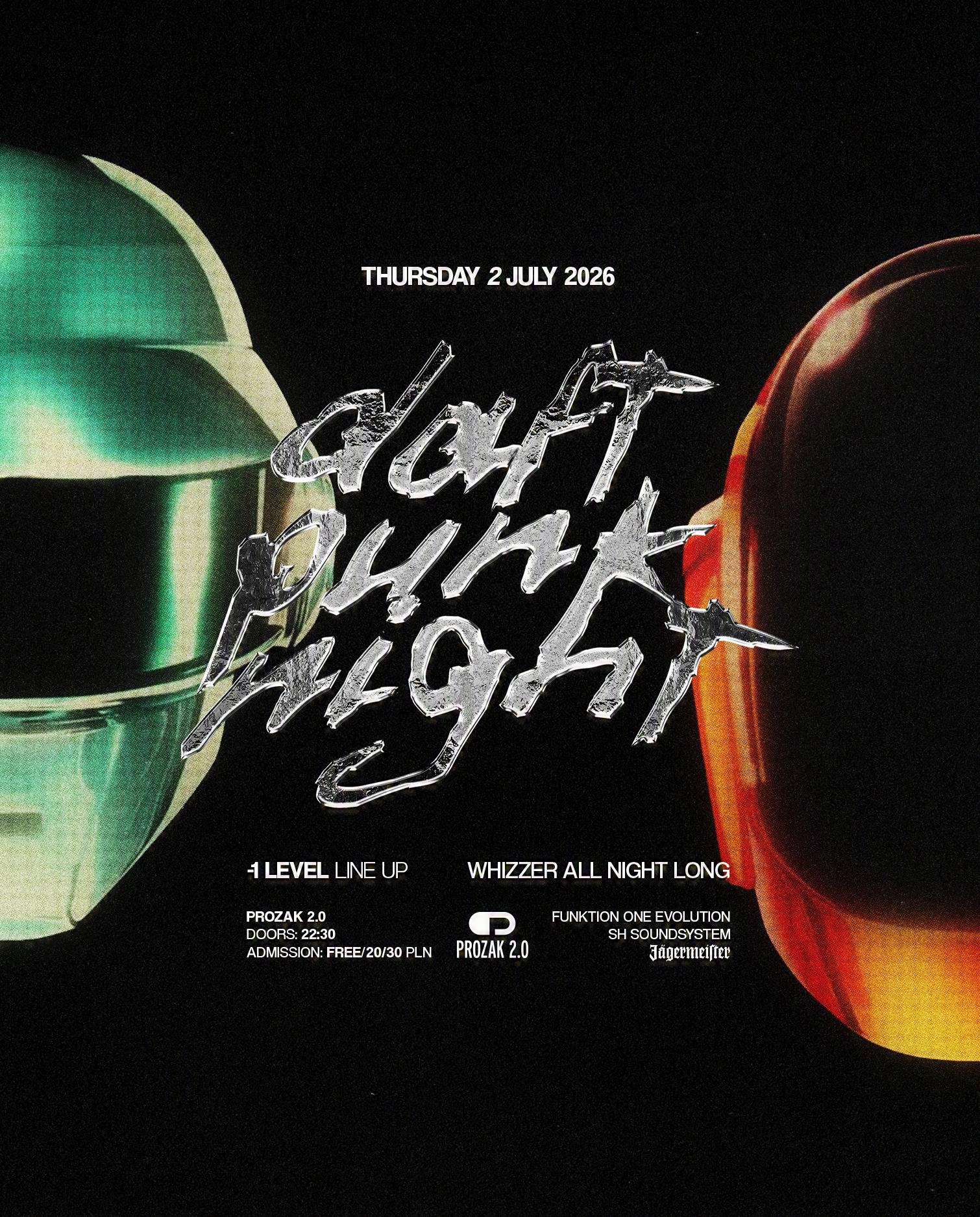 Daft Punk night — Prozak 2.0, Краков