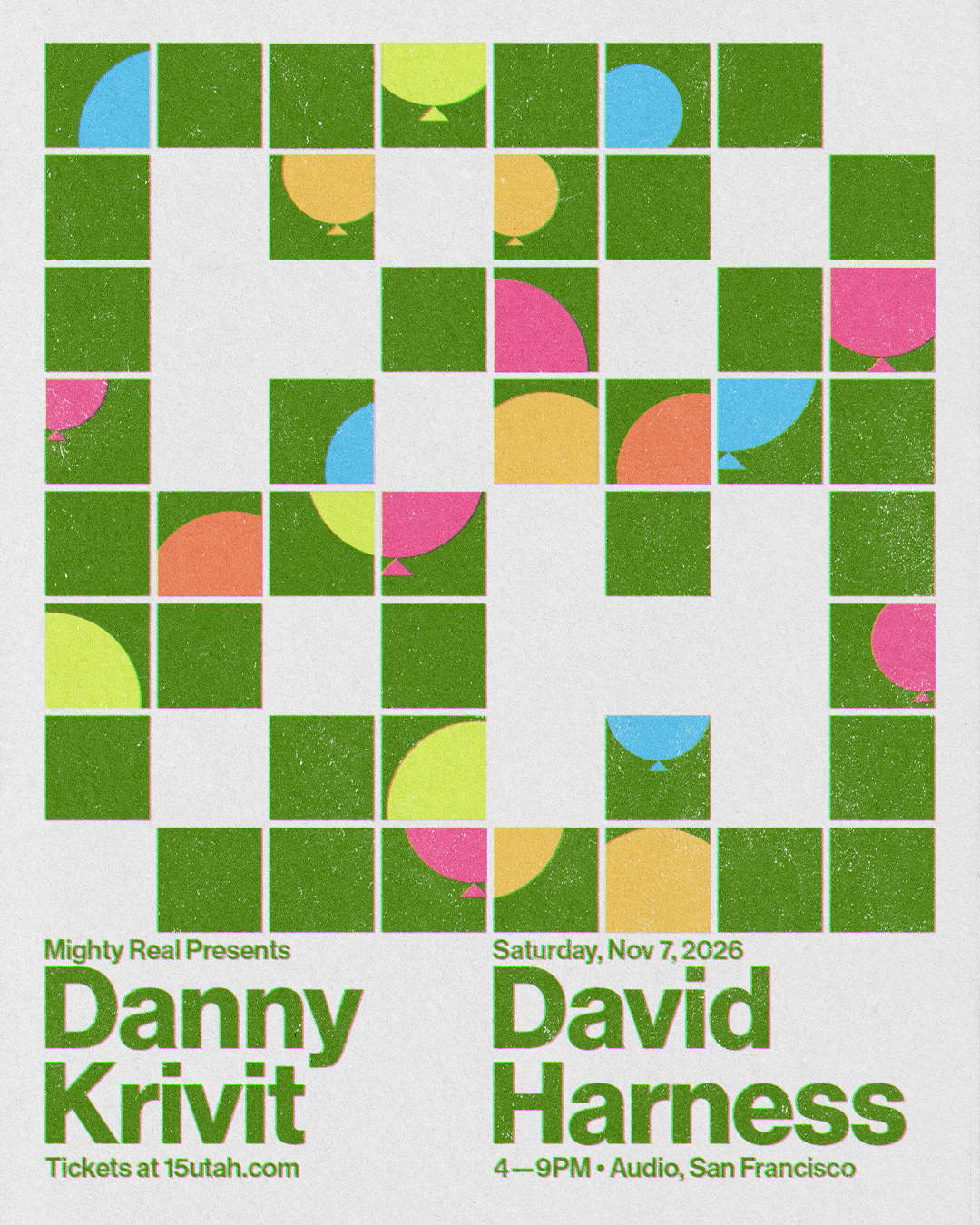 Mighty Real w/ Special Guest Danny Krivit & David Harness flyer