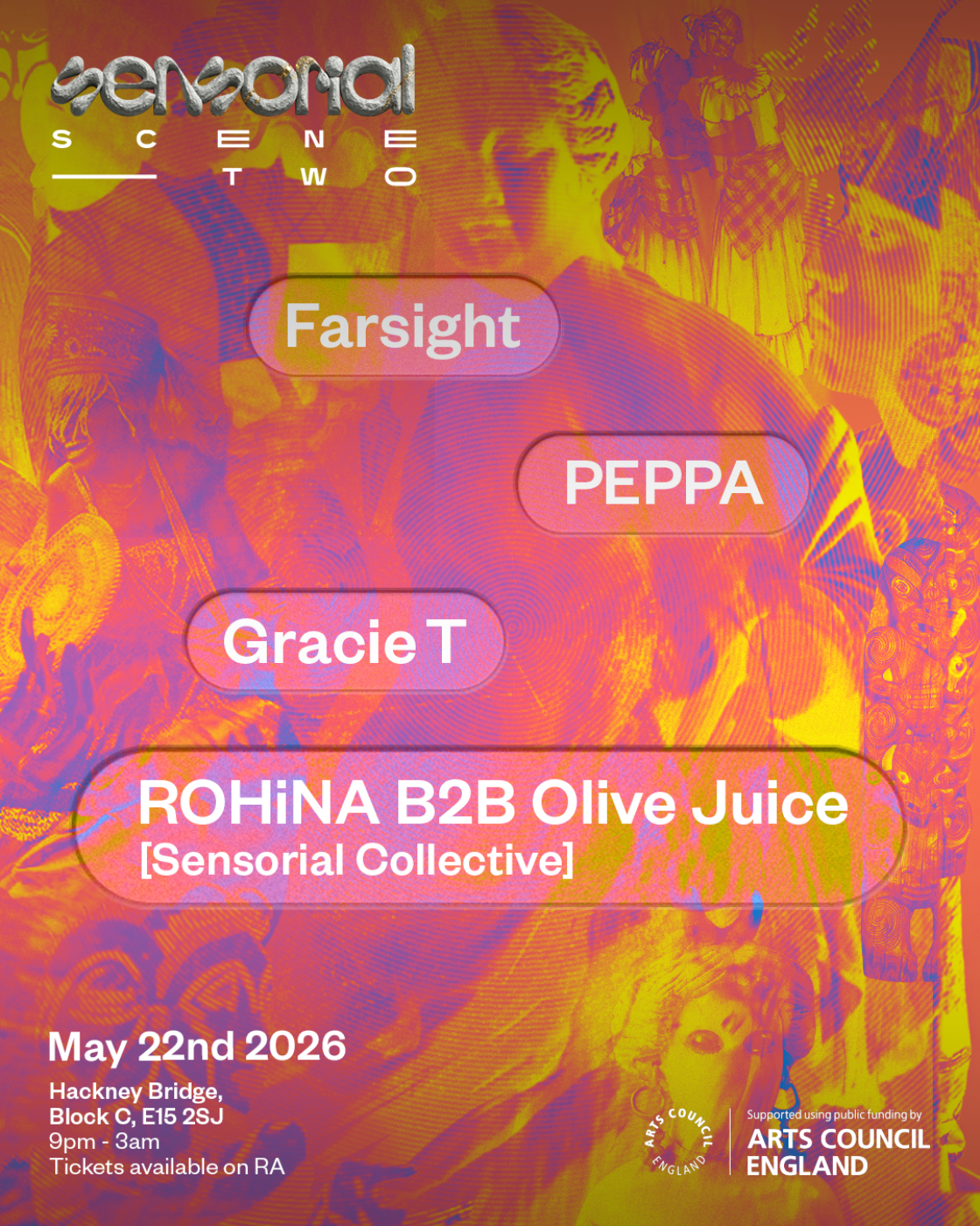 SENSORIAL: SCENE TWO w/ Farsight, Gracie T, PEPPA, ROHiNA & Olive Juice