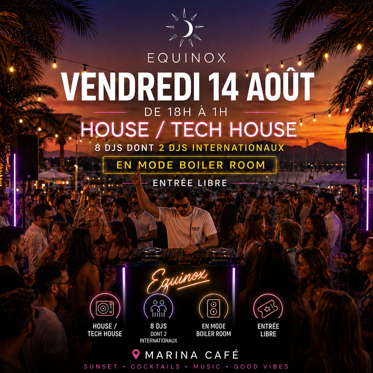 EQUINOX HOUSE TO TECH HOUSE