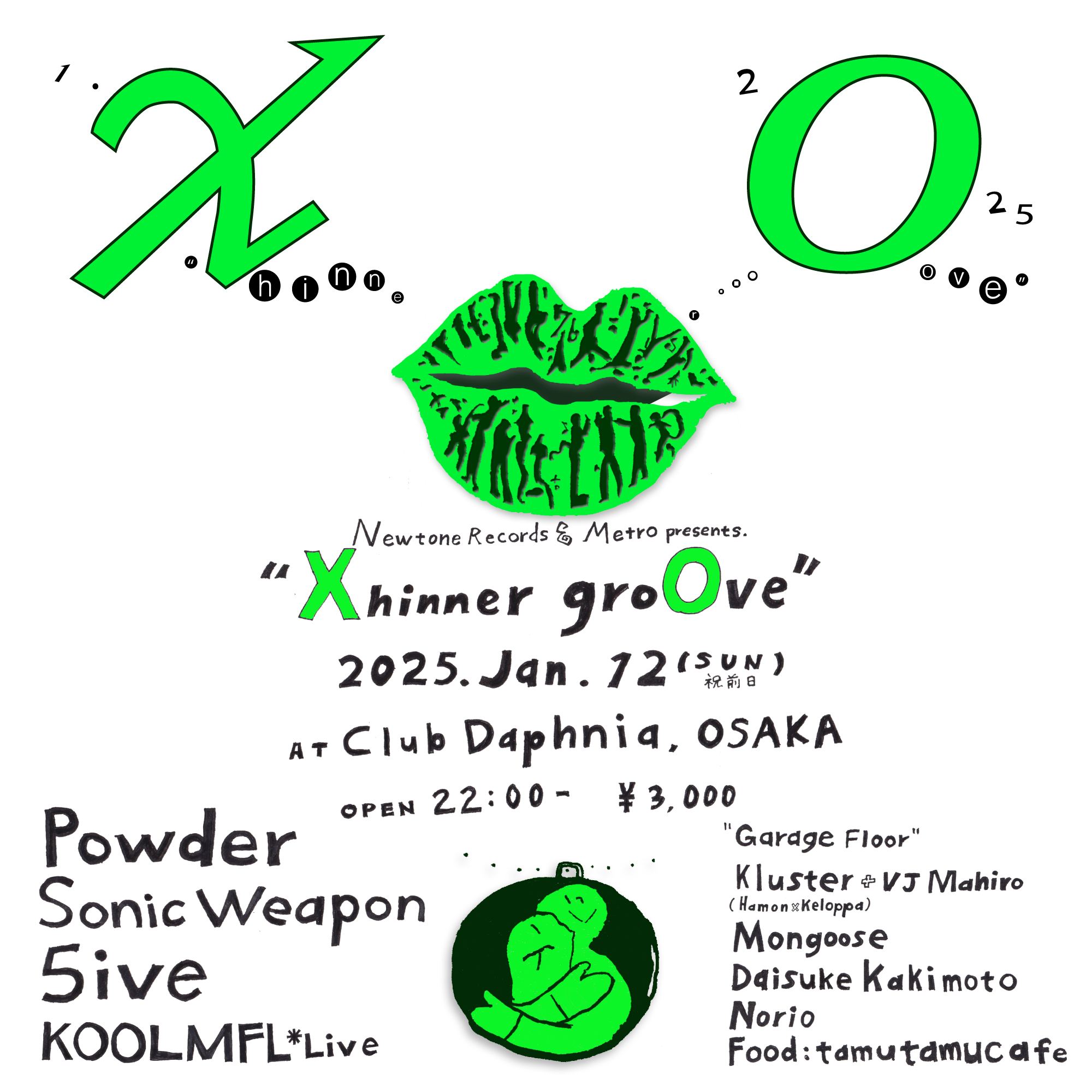 Thinner Groove at Club Daphnia, Osaka