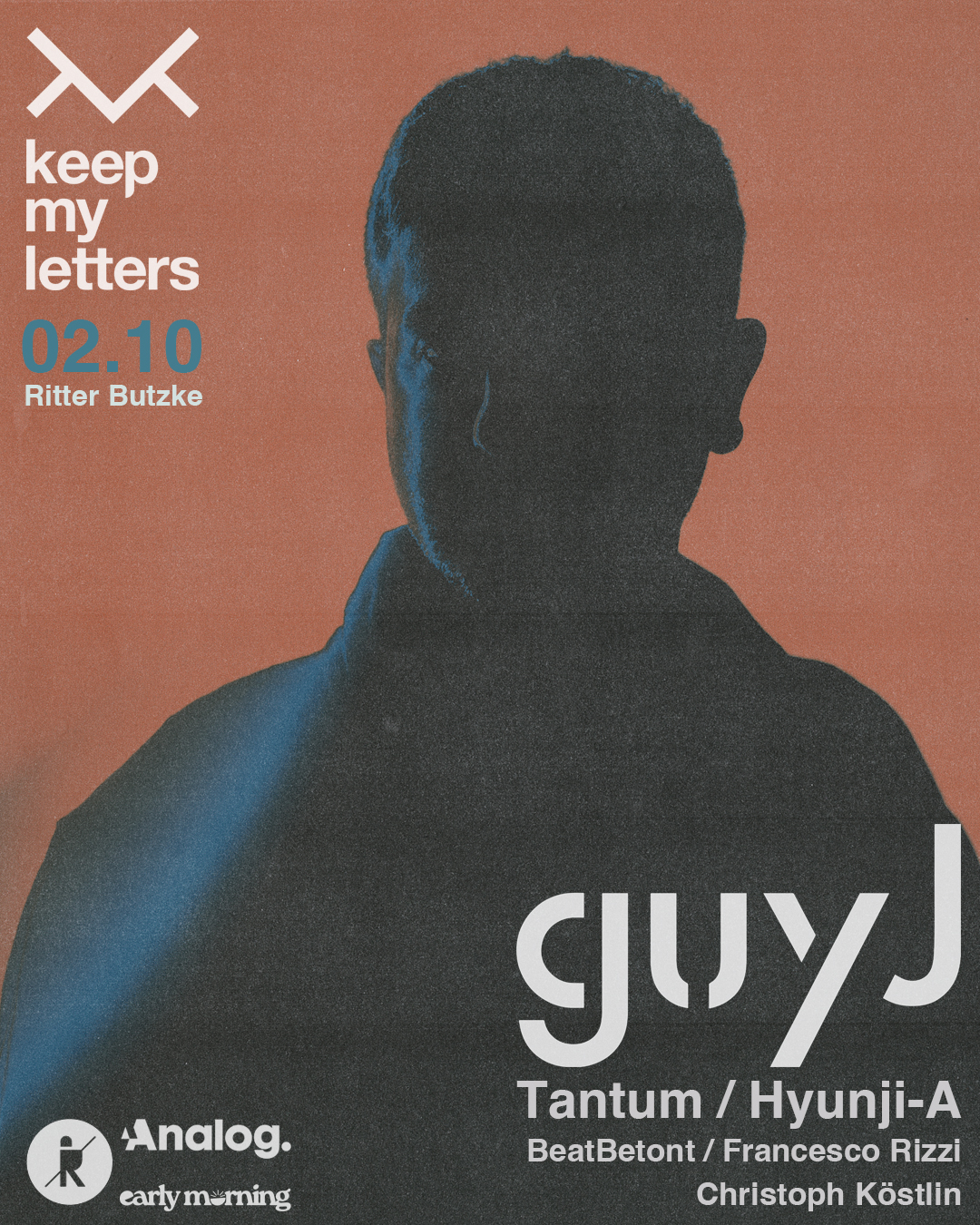 Keep My Letters with Guy J flyer
