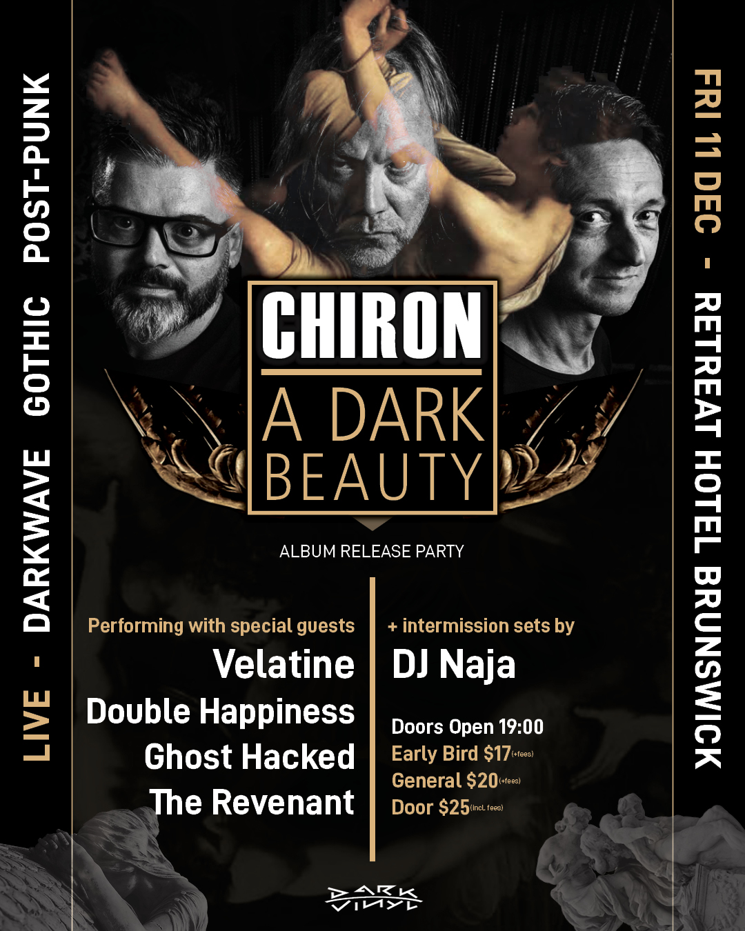 Chiron 'A Dark Beauty' Release with Velatine, Double Happiness, Ghost Hacked, The Revenant