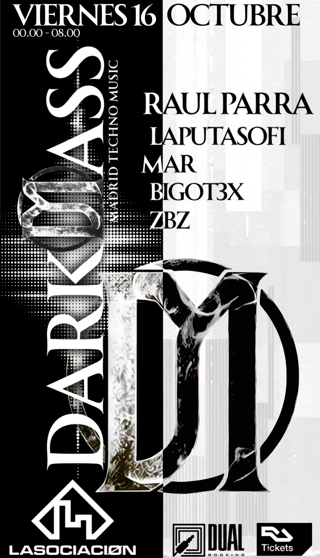 DARKMASS Lasociaciøn ||| Raul Parra • MAR • LAPUTASOFI • BIGOT3X • ZBZ