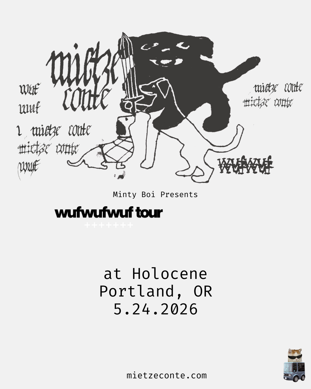 Mietze Conte Live in Portland