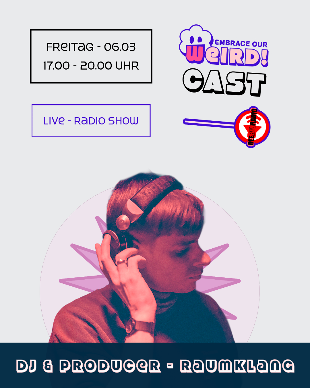 Embrace Cast - Vinyl Special with Oliver Raumklang - by Love Infected Spotlights