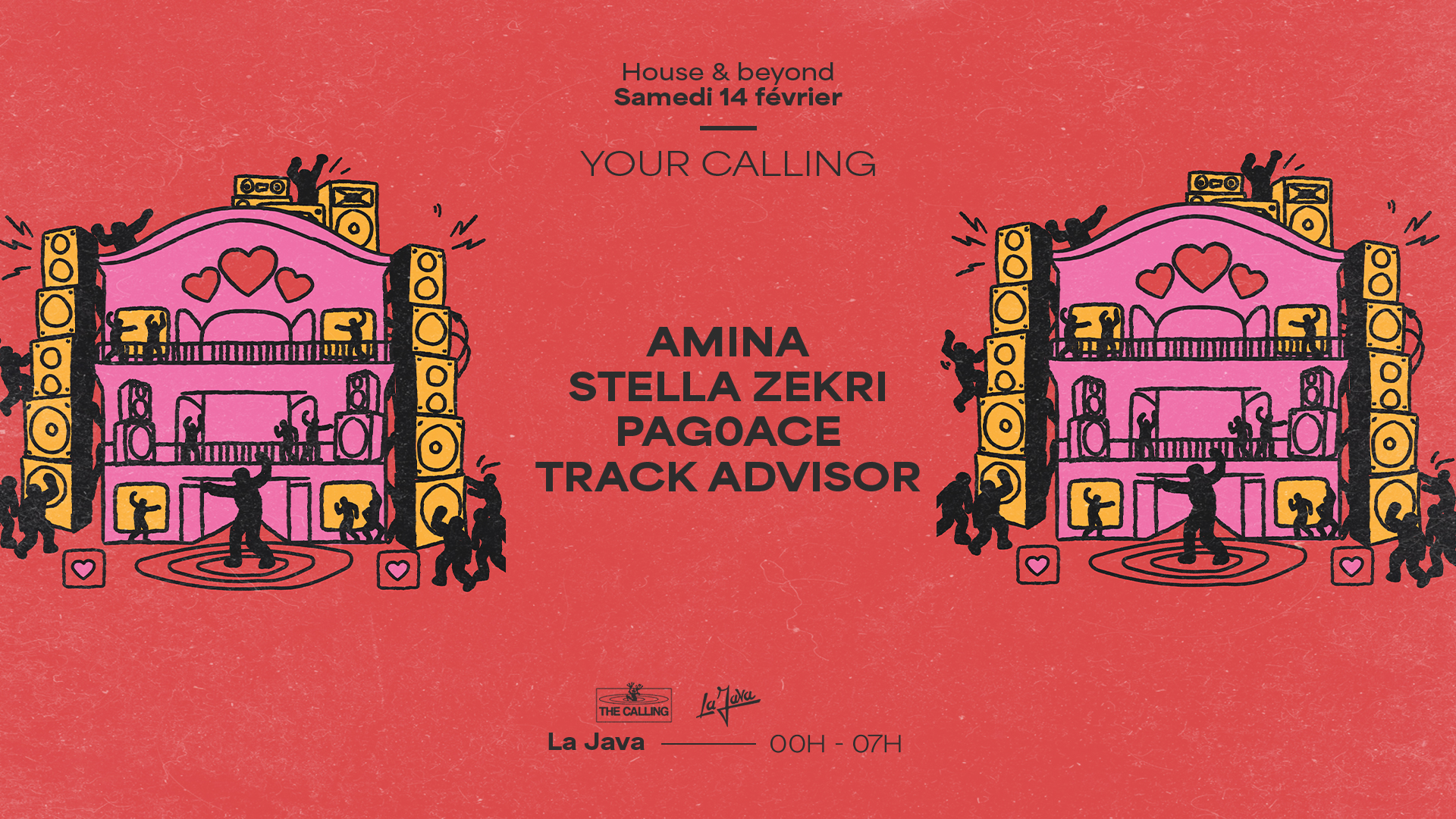 Stella Zekri, Amina, Pag0ace & Track Advisor