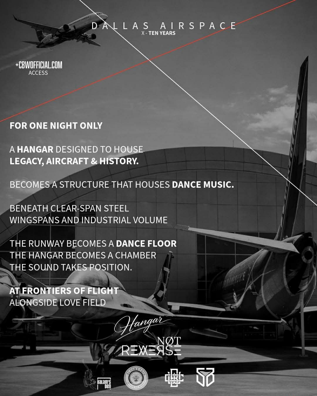 NØT RΞVΞЯSΞ - Hangar > Dallas Airspace at Frontier of flights