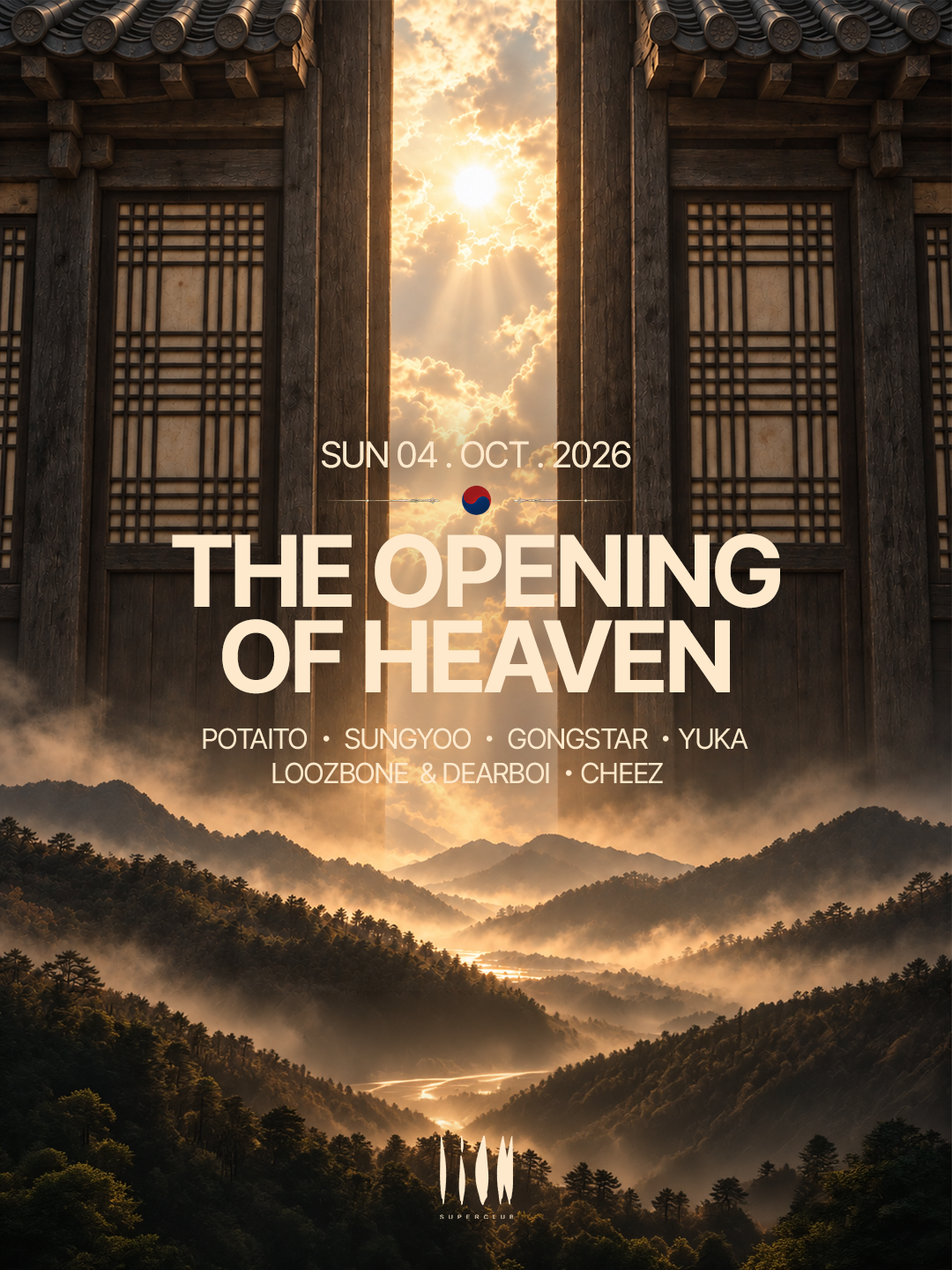 THE OPENING OF HEAVEN at Lion Super Club, Seoul · チケット