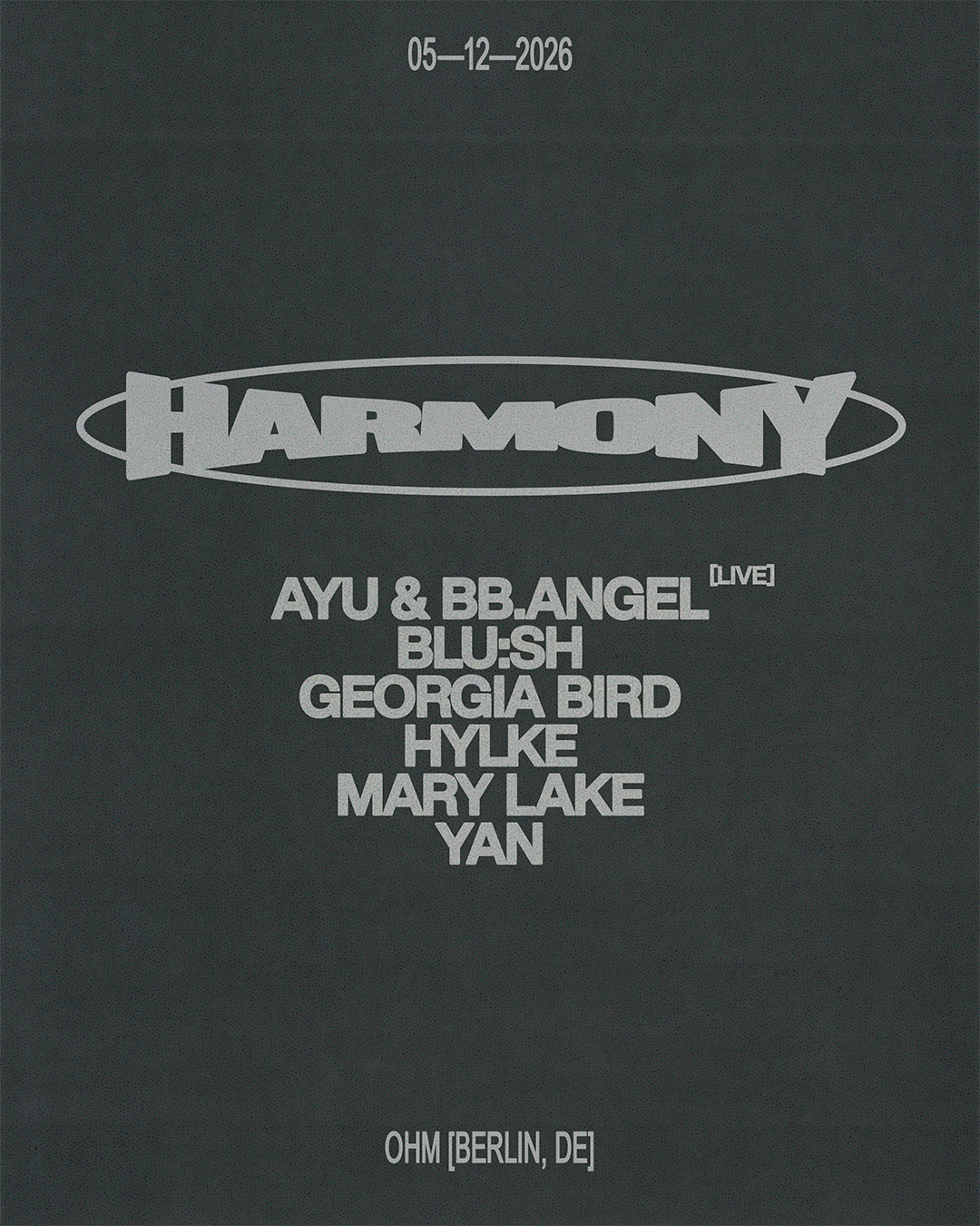 Harmony Label Night