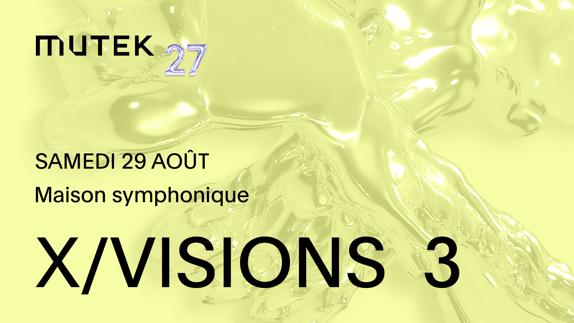 Ah! Kosmos and Hainbach, Fennesz & Lillevan - MUTEK 27